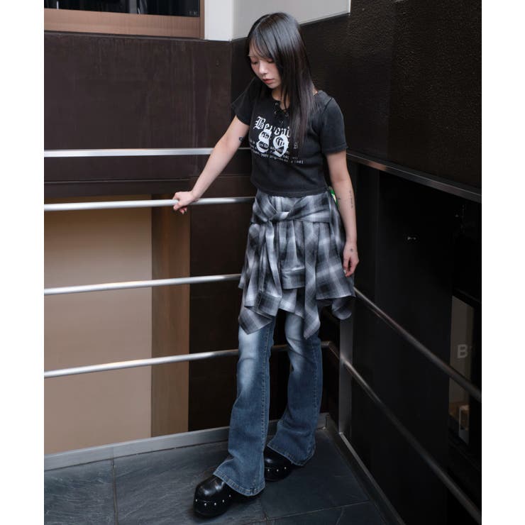 グラフィックレースアップちびT | WEGO【WOMEN】 | 詳細画像11 