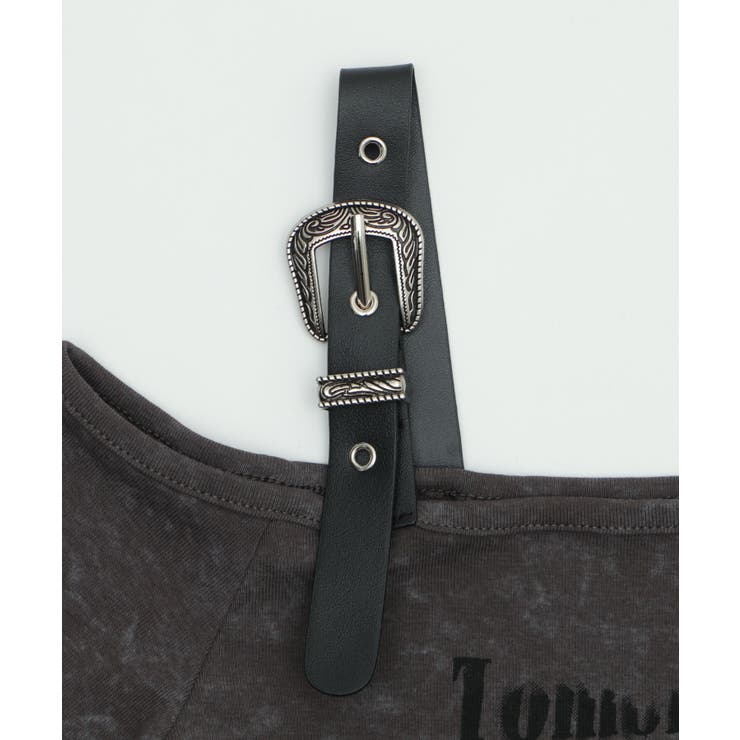 ショルダーストラップグラフィックSSトップ | WEGO【WOMEN】 | 詳細画像15 