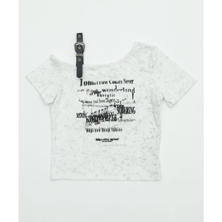 ショルダーストラップグラフィックSSトップ | WEGO【WOMEN】 | 詳細画像18 