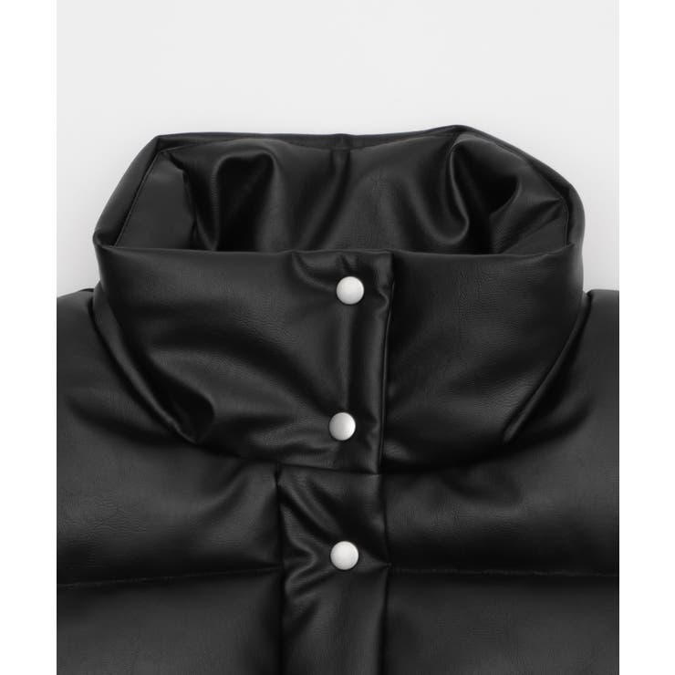 PUパファーショートベスト | WEGO【WOMEN】 | 詳細画像4 