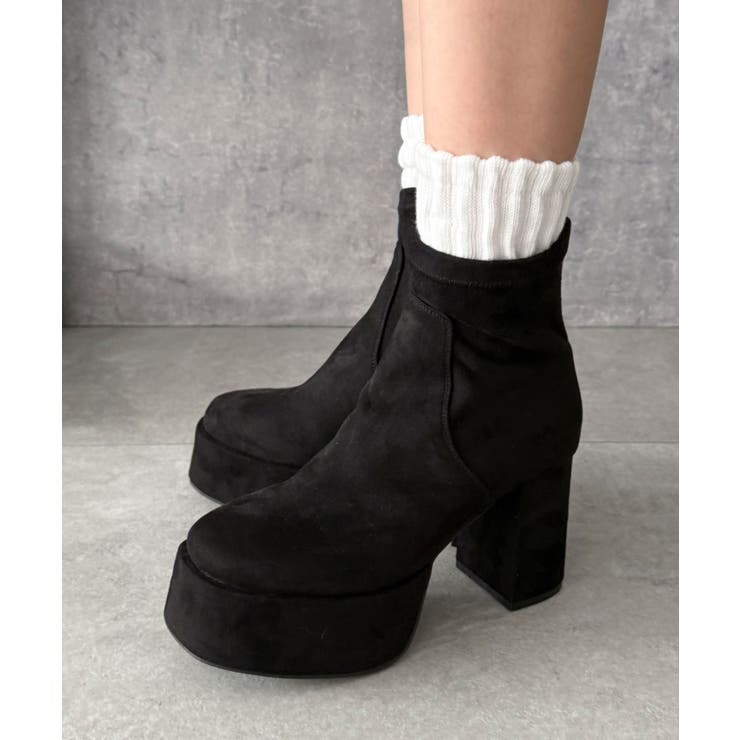 ストレッチヒールショートブーツ | WEGO【WOMEN】 | 詳細画像7 