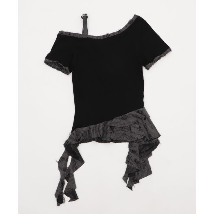 ベルトショルダーフリルT | WEGO【WOMEN】 | 詳細画像2 