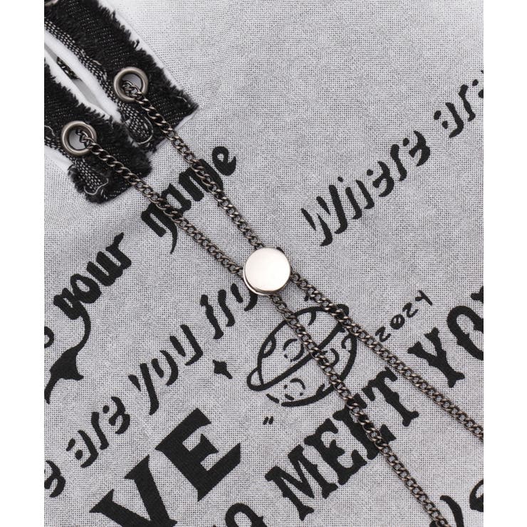 メタルパーツ付きロゴT | WEGO【WOMEN】 | 詳細画像15 