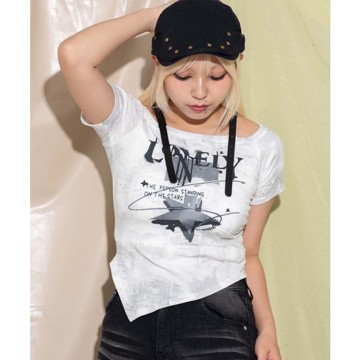 ショルダーストラップオフショルT | WEGO【WOMEN】 | 詳細画像1 