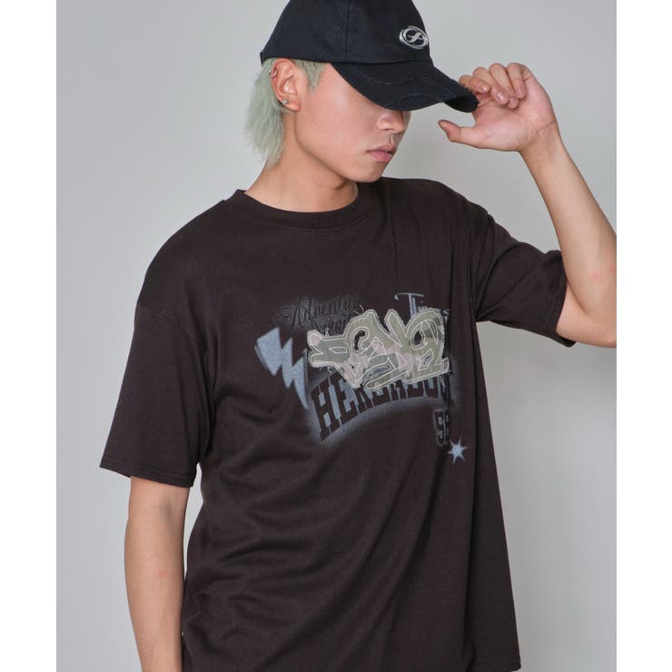 パターンアップリケグラフィックT(SS) | WEGO【MEN】 | 詳細画像26 