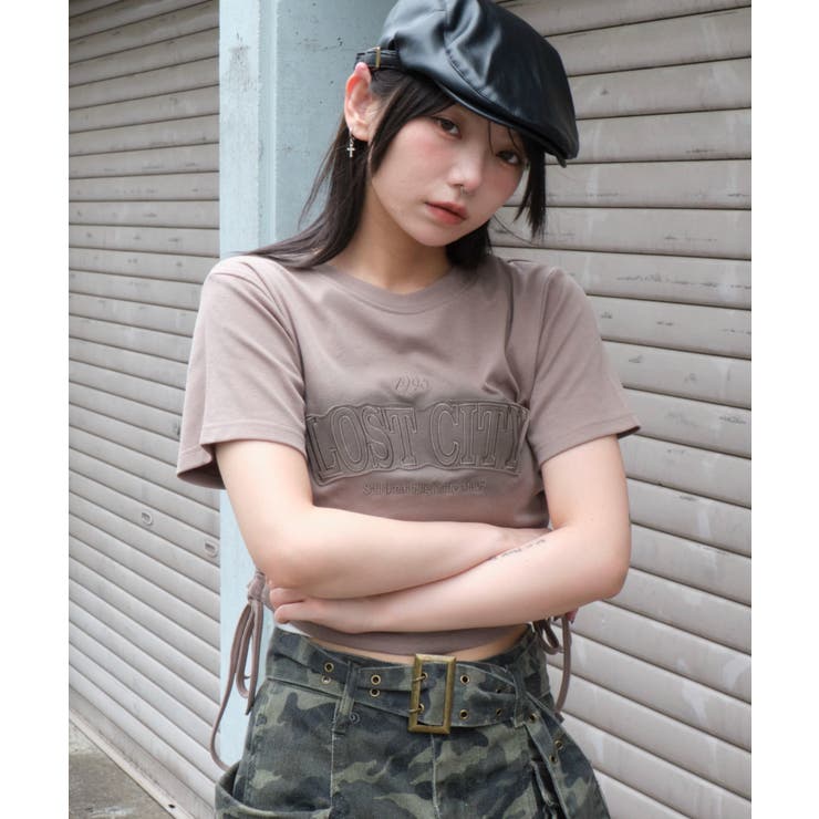 スプレーロゴドロストちびT | WEGO【WOMEN】 | 詳細画像14 