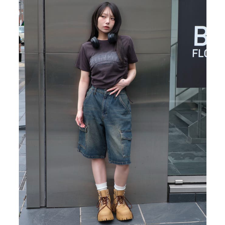 スプレーロゴドロストちびT | WEGO【WOMEN】 | 詳細画像18 