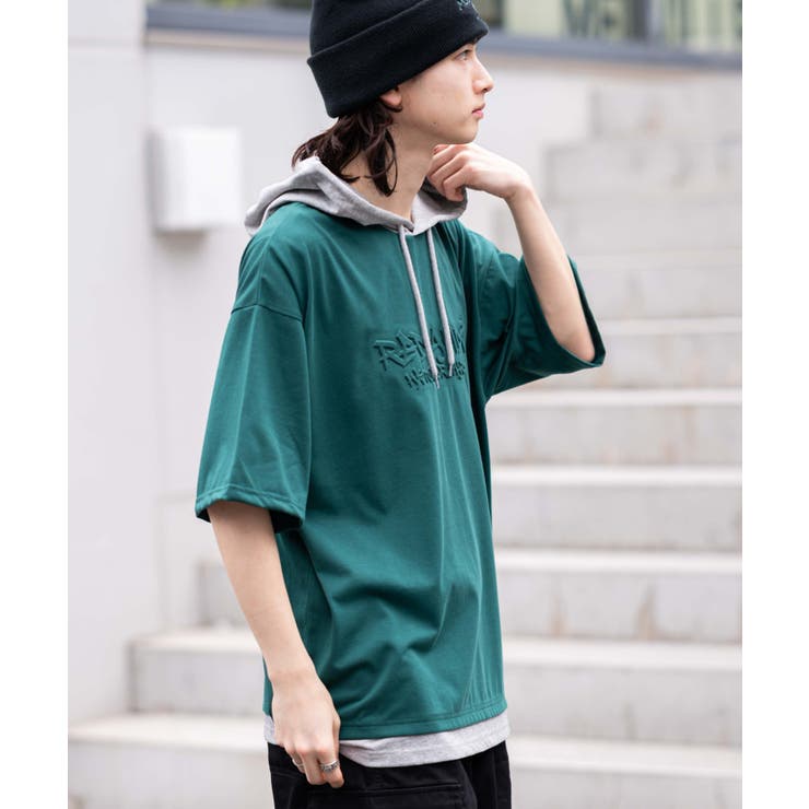 接触冷感エンボスロゴグラフィックTPK(SS) | WEGO【MEN】 | 詳細画像9 
