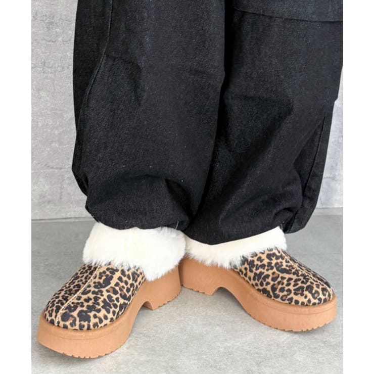 柄1 | ムートンタッチサボ | WEGO【WOMEN】