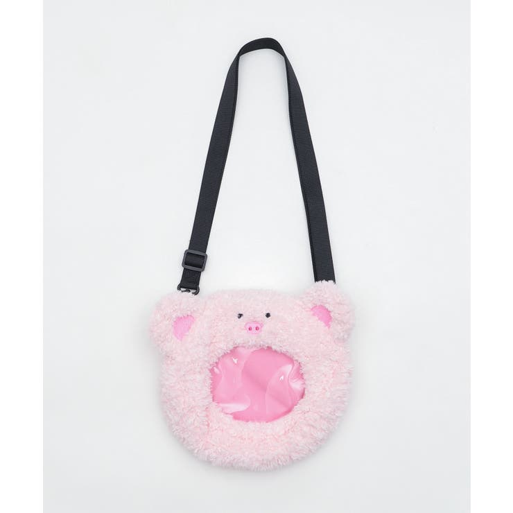 もこもこあにまるぬいぐるみショルダーバッグ[品番：WG010095440