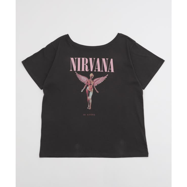 NIRVANA別注オフショルビッグT | WEGO【WOMEN】 | 詳細画像18 