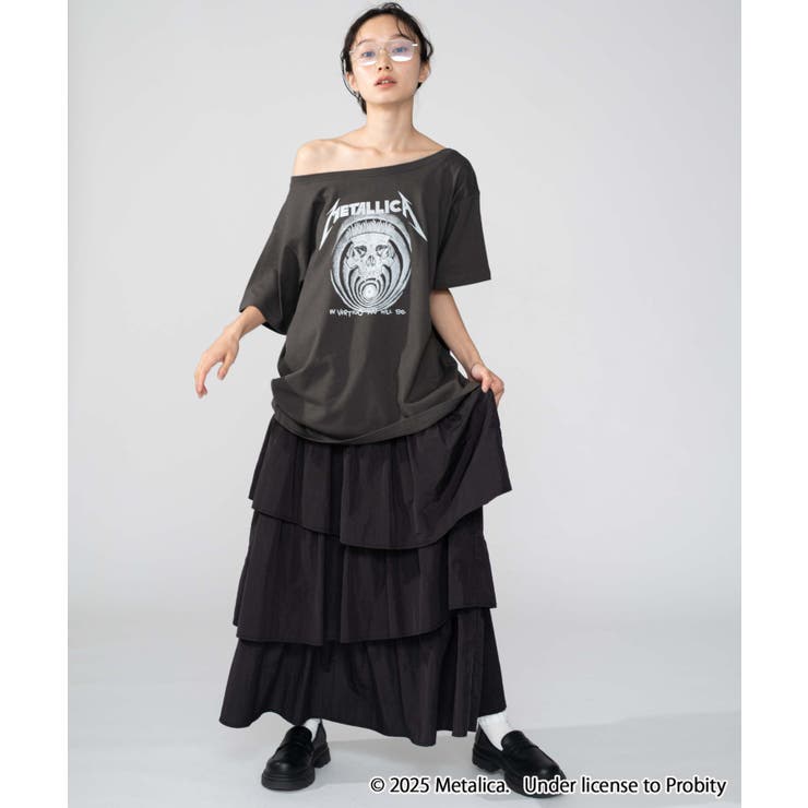 別注MetallicaオフショルビッグT | WEGO【WOMEN】 | 詳細画像15 