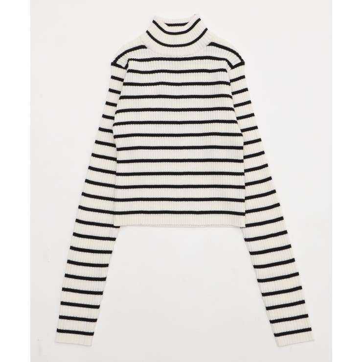 リブハイネックショートニット | WEGO【WOMEN】 | 詳細画像32 