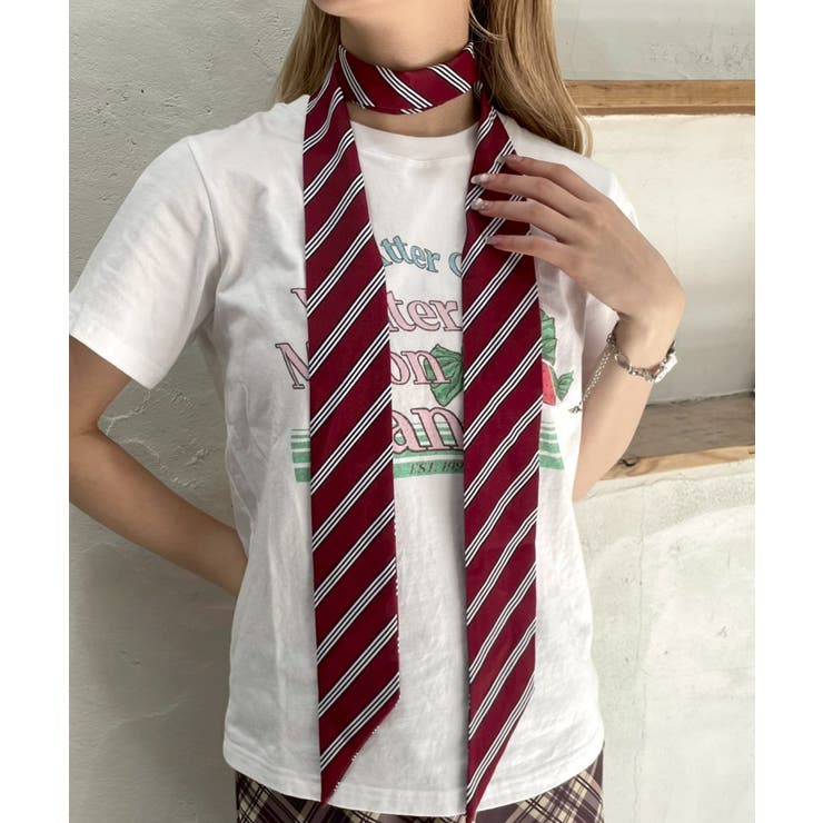 柄1 | パターン細スカーフ | WEGO【WOMEN】