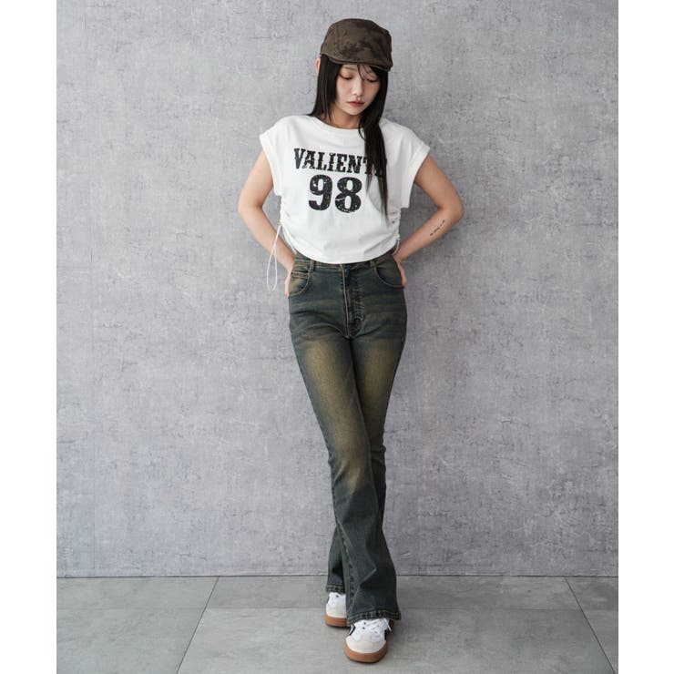 ストレッチフレアデニムパンツ | WEGO【WOMEN】 | 詳細画像3 