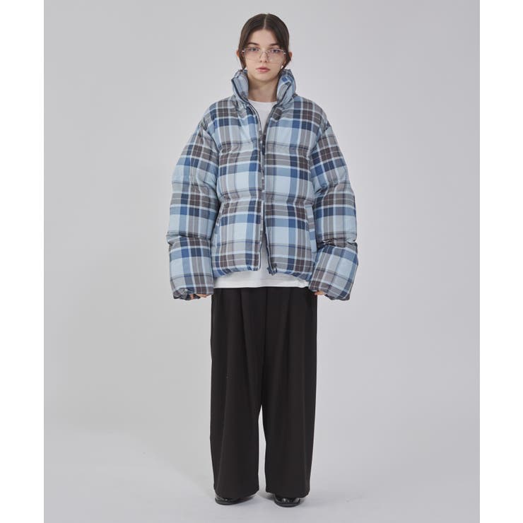 チェックパファーブルゾン | WEGO【MEN】 | 詳細画像3 