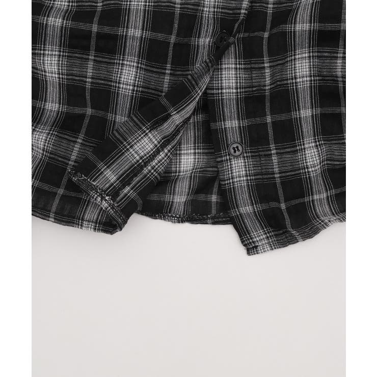 サイドドロストチェックシャツ | WEGO【WOMEN】 | 詳細画像22 