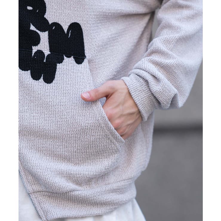 メッシュロゴジップパーカー | WEGO【MEN】 | 詳細画像7 