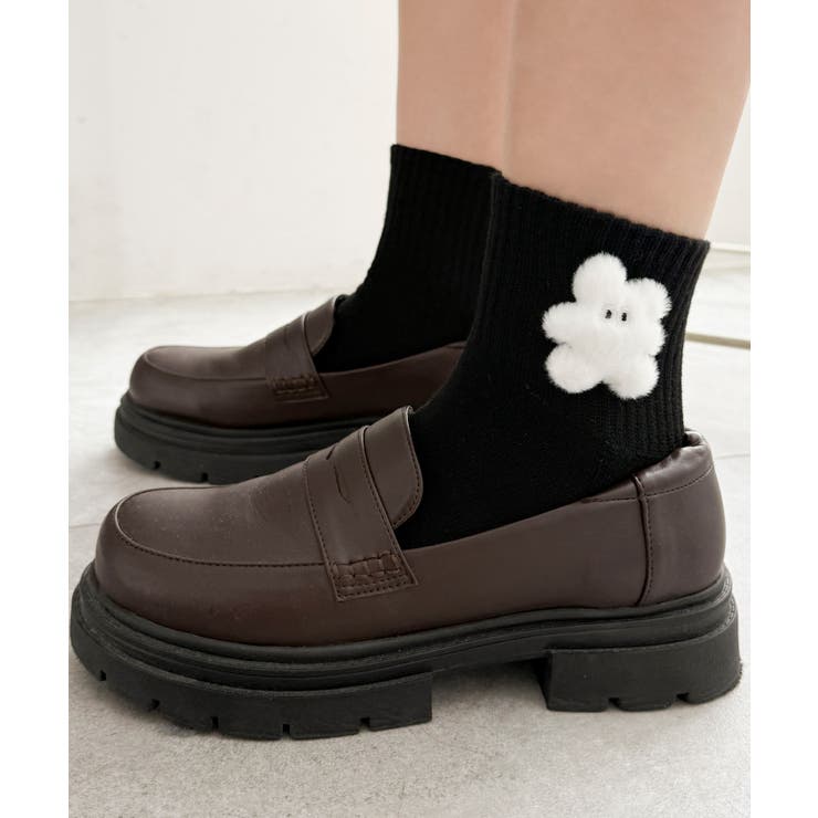 ぬいぐるみアンクルパイルソックス | WEGO【WOMEN】 | 詳細画像6 