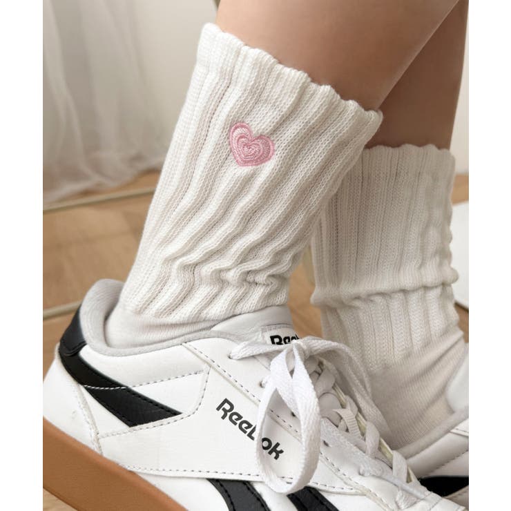 ワンポイントボリュームリブソックス | WEGO【WOMEN】 | 詳細画像3 