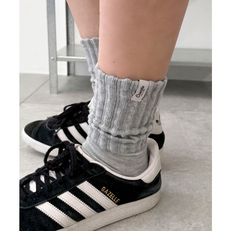 タグデザインボリュームリブソックス | WEGO【WOMEN】 | 詳細画像9 