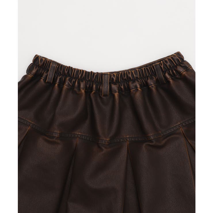 ヴィンテージライクPUプリーツスカパン | WEGO【WOMEN】 | 詳細画像13 