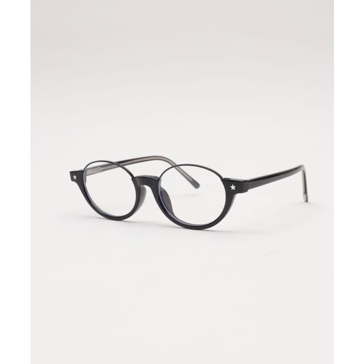 アンダーリムクリアレンズアイウェア | WEGO【MEN】 | 詳細画像1 