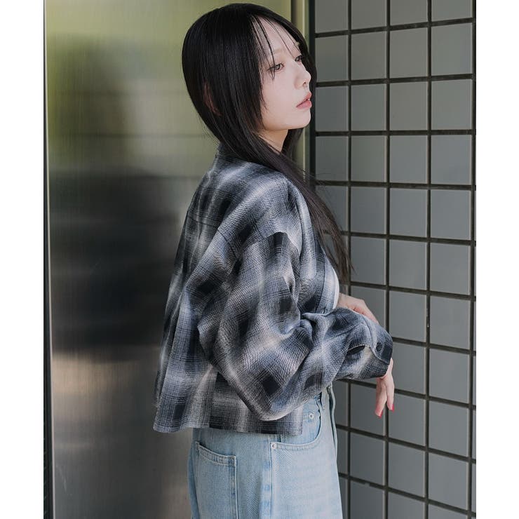 チェックショートネルシャツ | WEGO【WOMEN】 | 詳細画像13 