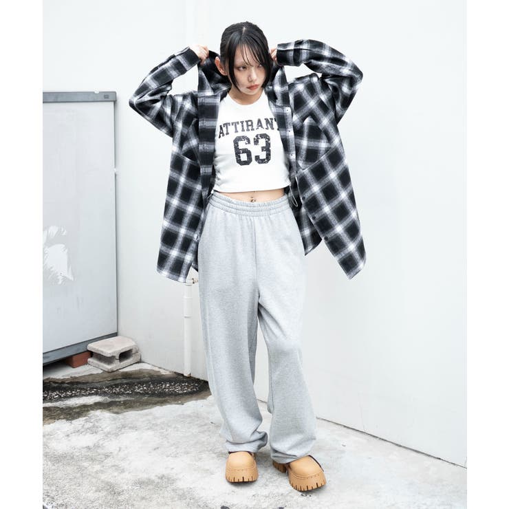 チェックフードBIGネルシャツ | WEGO【WOMEN】 | 詳細画像25 
