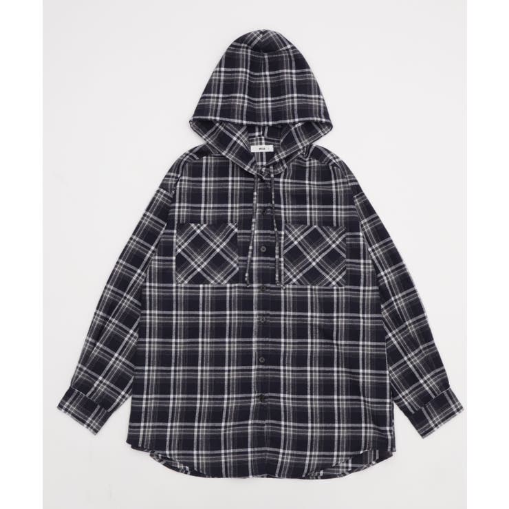 チェックフードBIGネルシャツ | WEGO【WOMEN】 | 詳細画像27 