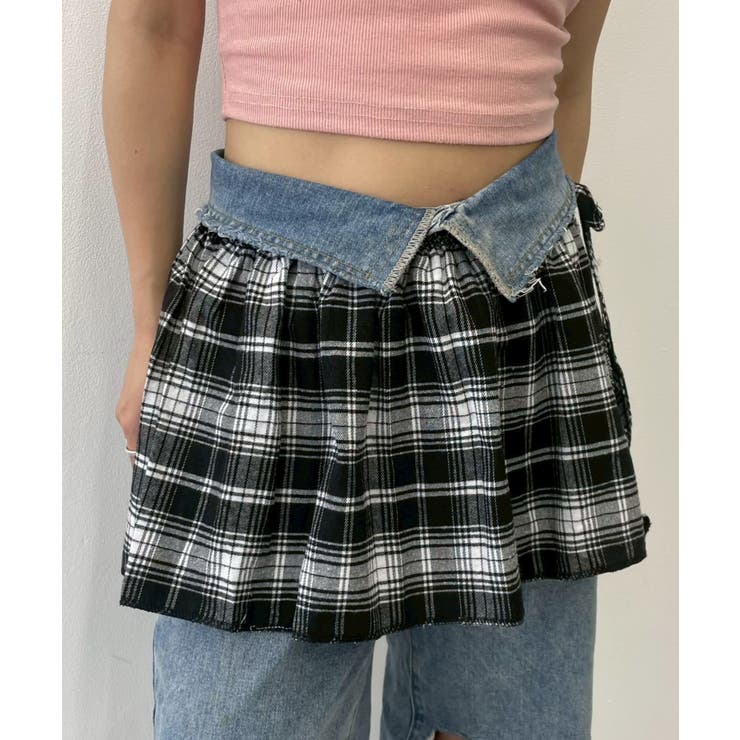 タータンチェックラップスカート | WEGO【WOMEN】 | 詳細画像1 