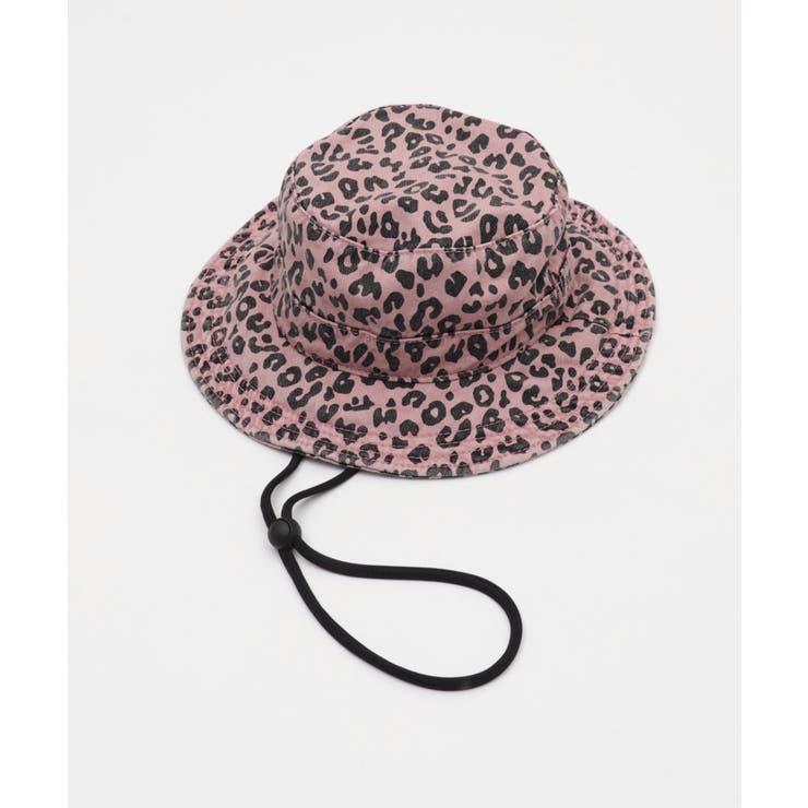 ライトピンク | レオパードサファリハット | WEGO【WOMEN】