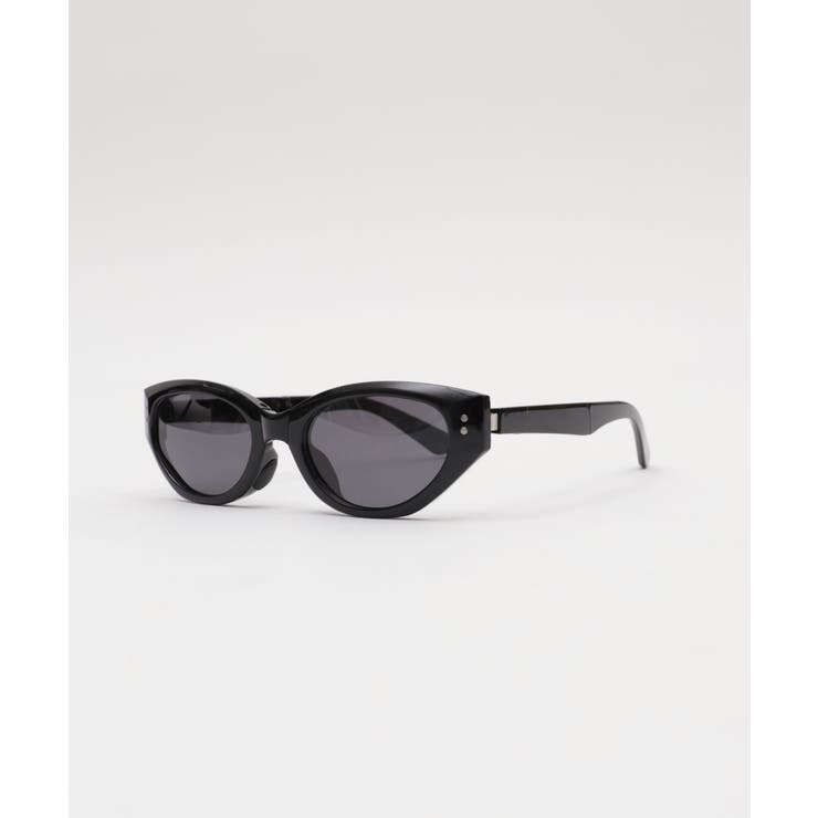 ブラック | キャットアイフォールディングアイウェア | WEGO【MEN】