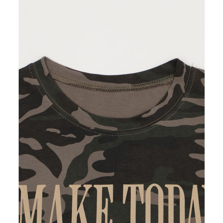 MAKETODAYカモフラT | WEGO【WOMEN】 | 詳細画像8 