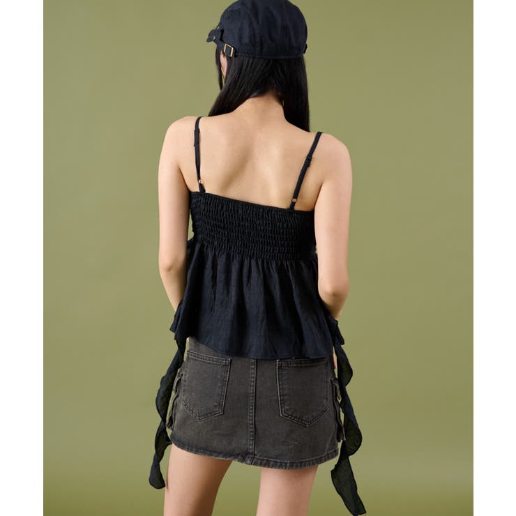 フロントローズサイドテールキャミ | WEGO【WOMEN】 | 詳細画像8 