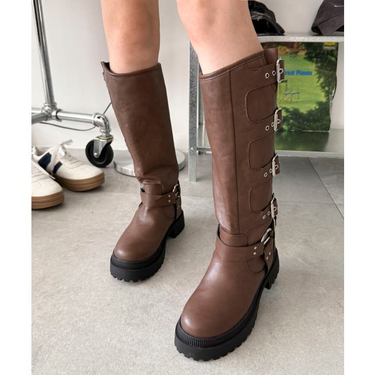 ハトメベルトロングブーツ | WEGO【WOMEN】 | 詳細画像5 