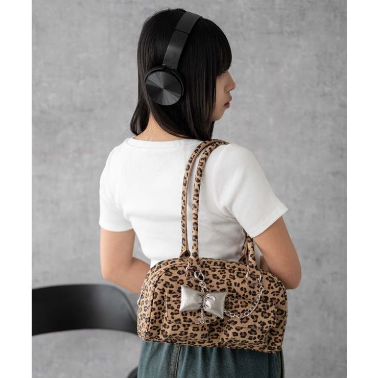 チャーム付きチェーンボストンバッグ[品番：WG010095744]｜WEGO