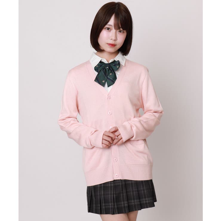 ライトピンク | ベーシックニットカーディガン | WEGO【WOMEN】