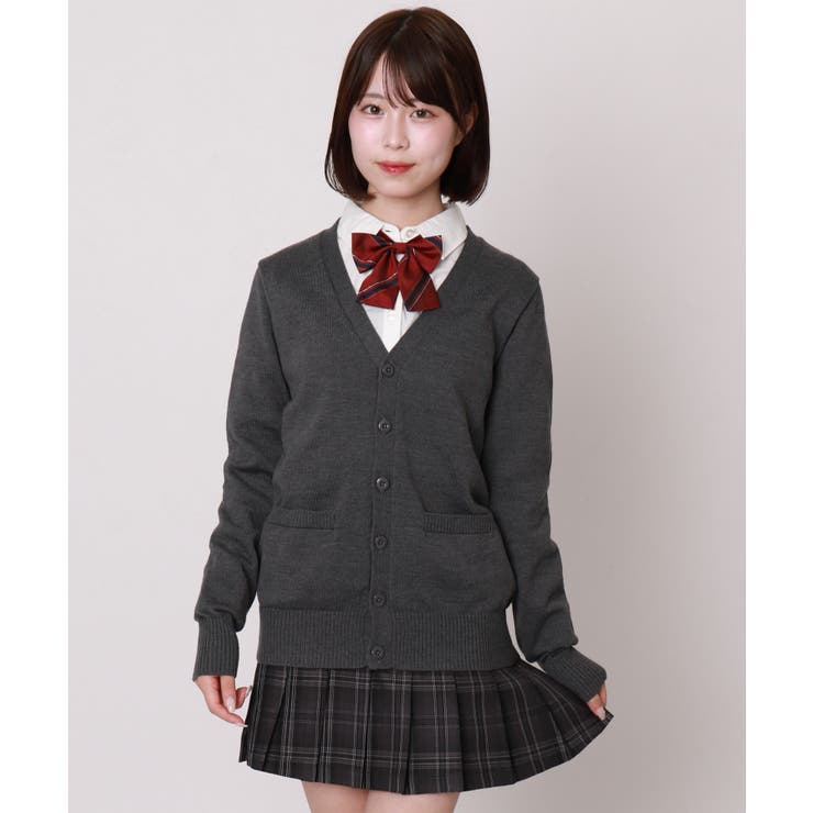 ダークグレー | ベーシックニットカーディガン | WEGO【WOMEN】