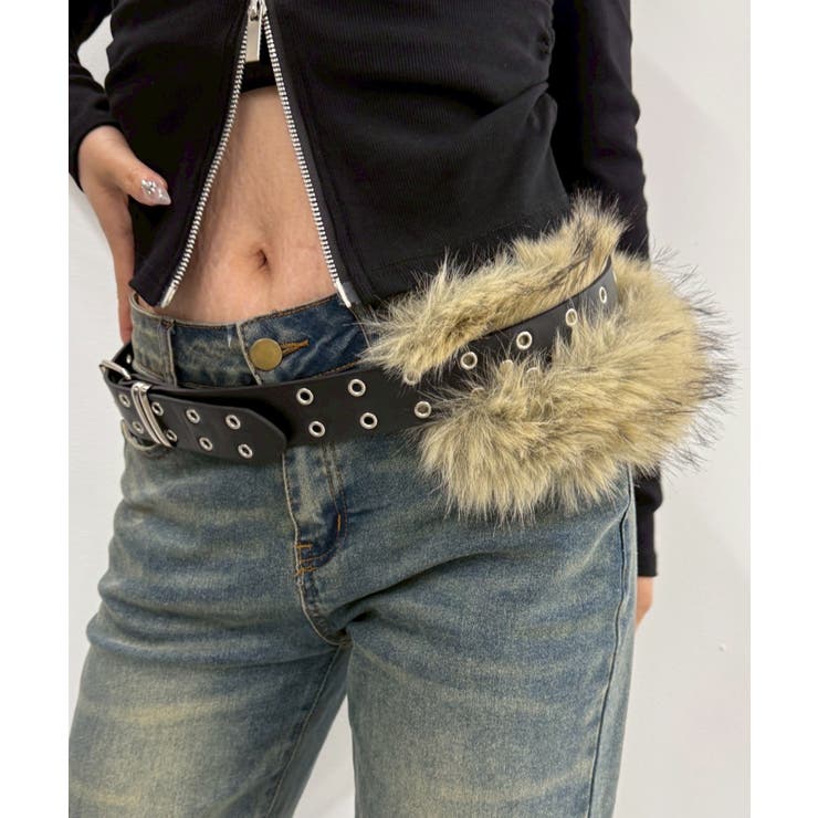 Lファーダブルハトメベルト | WEGO【WOMEN】 | 詳細画像1 