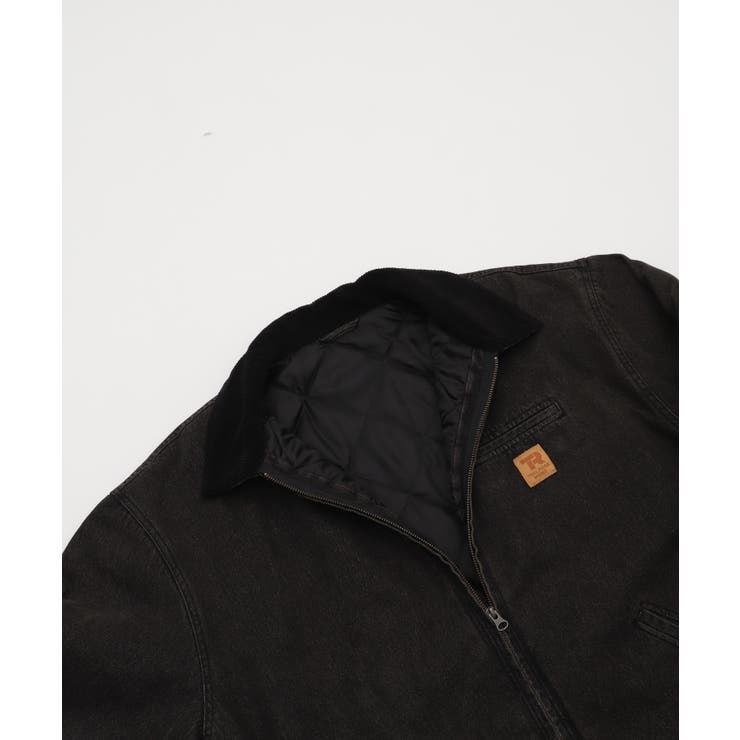 ワーカーズキルティングZIPジャケット | WEGO【MEN】 | 詳細画像3 