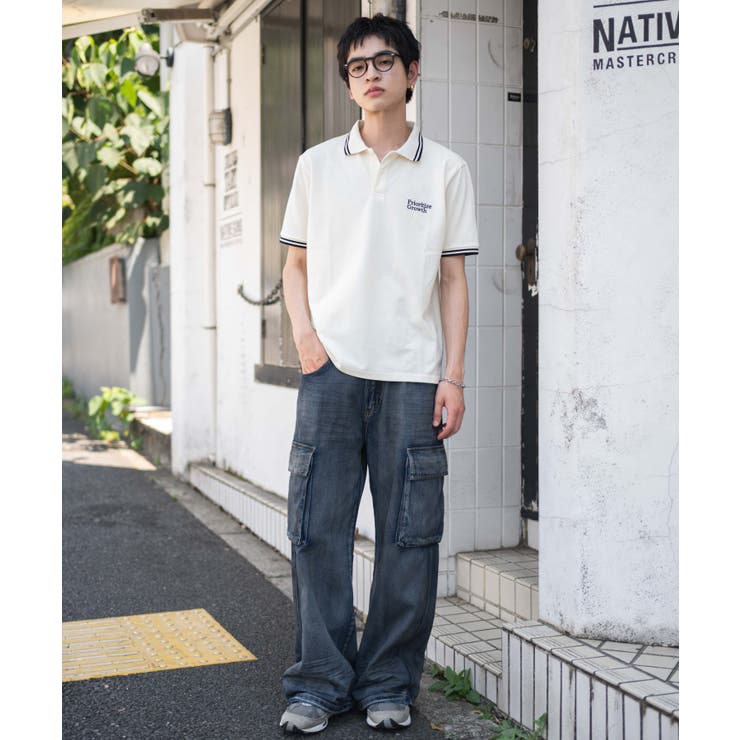 ワンポイント刺繍カノコポロ(SS) | WEGO【MEN】 | 詳細画像34 