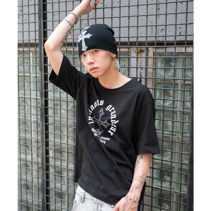 ラインストーンルーズネックT(SS) | WEGO【MEN】 | 詳細画像13 
