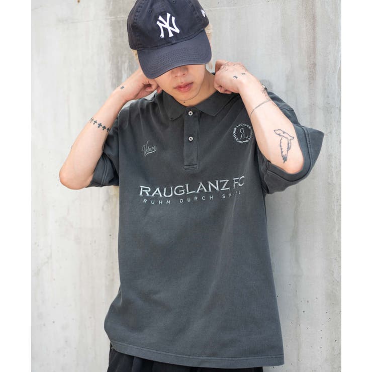 スミクロ | ピグメントロゴポロシャツ(SS) | WEGO【MEN】