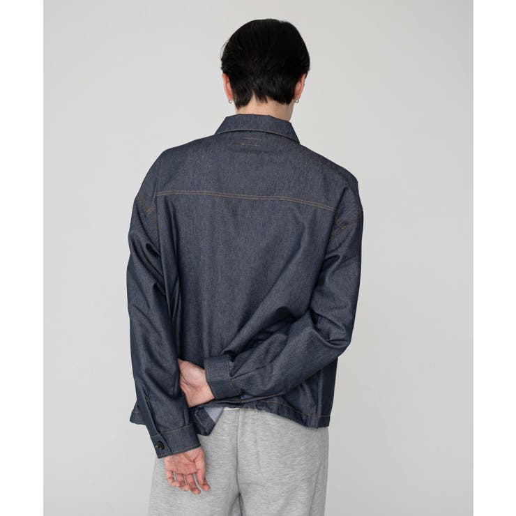 カラーステッチシャツジャケット | WEGO【MEN】 | 詳細画像14 