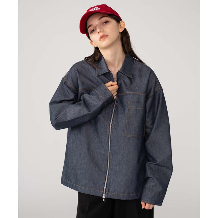 カラーステッチシャツジャケット | WEGO【MEN】 | 詳細画像30 