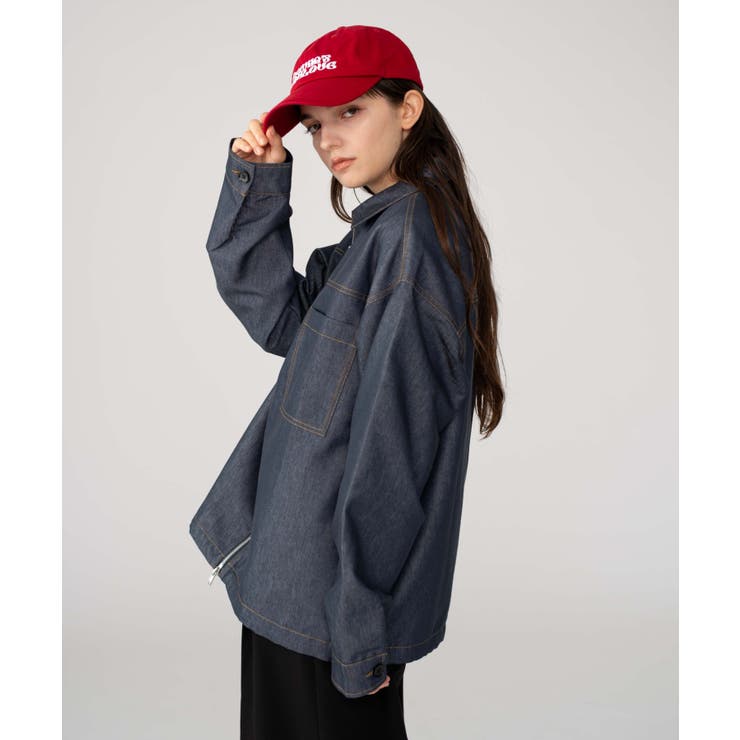 カラーステッチシャツジャケット | WEGO【MEN】 | 詳細画像32 