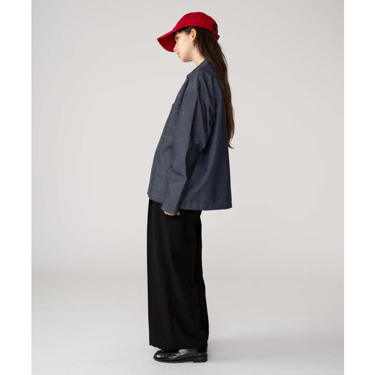 カラーステッチシャツジャケット | WEGO【MEN】 | 詳細画像34 
