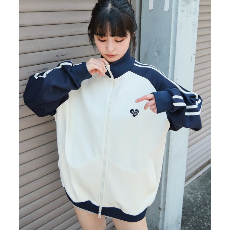 ラグランライントラックジャケット | WEGO【MEN】 | 詳細画像21 