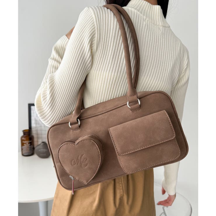 ハートポケットボストンバッグ | WEGO【WOMEN】 | 詳細画像7 